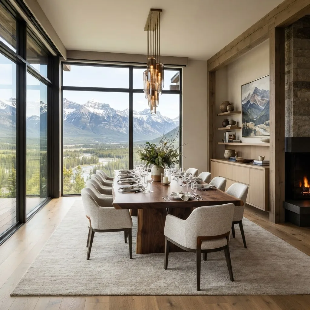 Valley View Dining — real estate photography in Cottonwood Heights, Utah